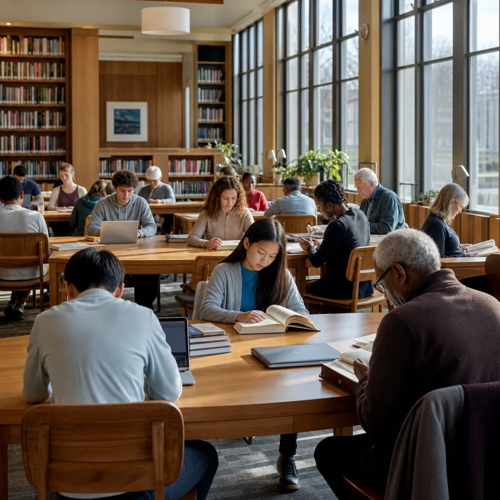 Public Library Reading Room
