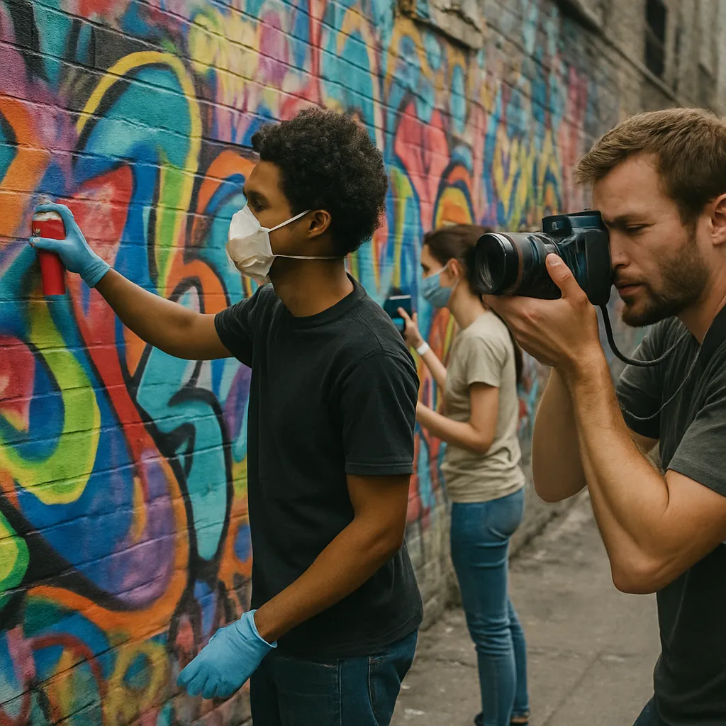 Temporary Graffiti Wall